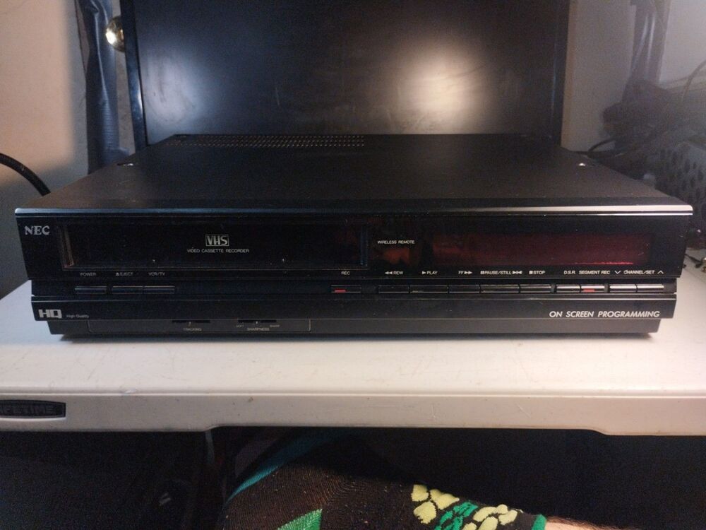 NEC hq vhs VCR N917U - Tested & Works - No Remote